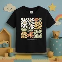 Anti Trump Subtle Not My President Flowers Statement Toddler T-Shirt thumb 3