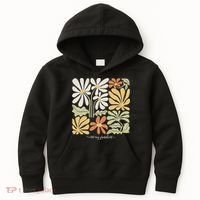 Anti Trump Subtle Not My President Flowers Statement Kids Hoodie thumb 0