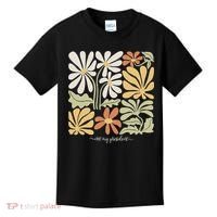 Anti Trump Subtle Not My President Flowers Statement Kids T-Shirt thumb 0