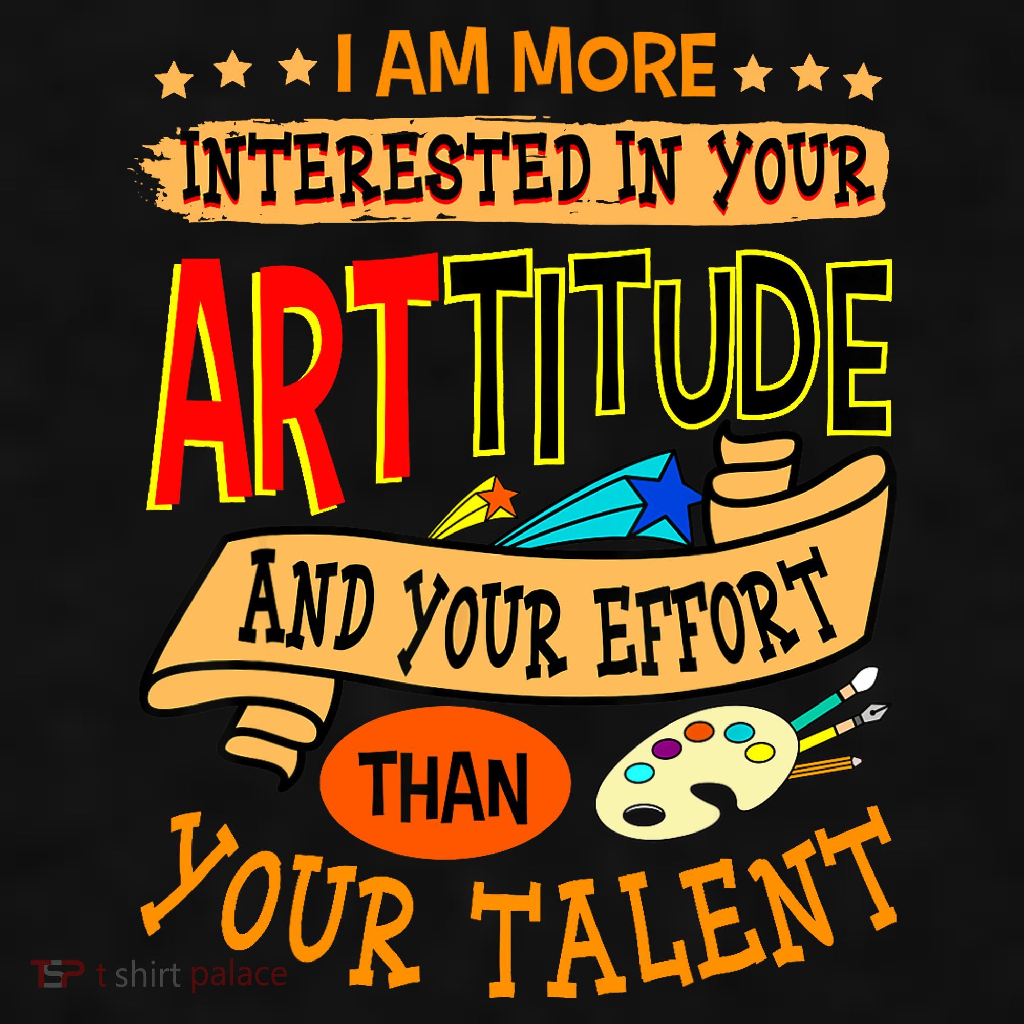 Art Teacher Student School Artist Illustrator Painter Ladies PosiCharge Tri-Blend Wicking Tank
