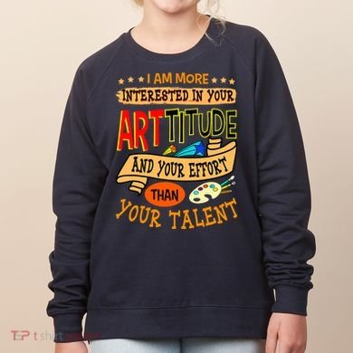 Art Teacher Student School Artist Illustrator Painter Women's Sweatshirt