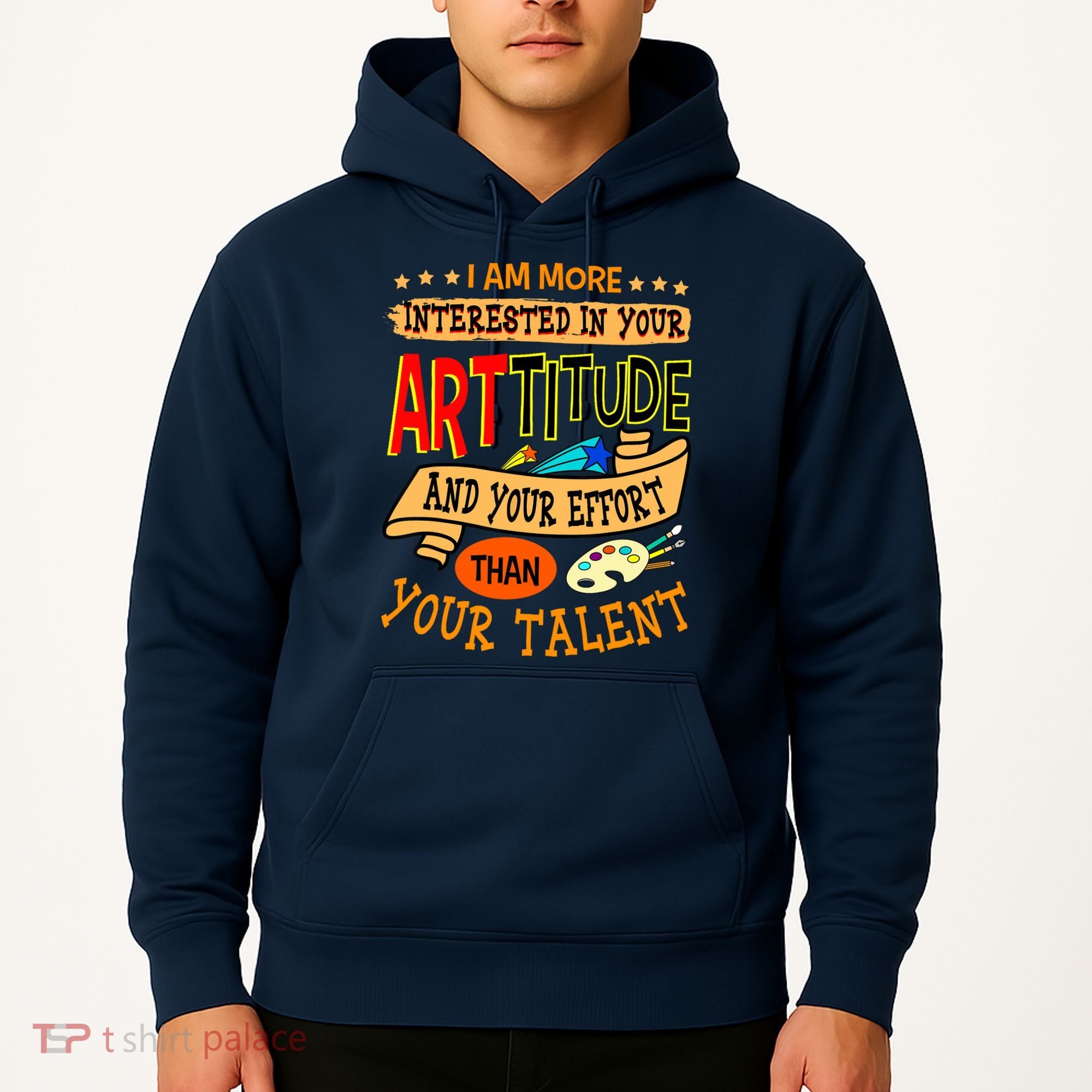 Art Teacher Student School Artist Illustrator Painter Hoodie