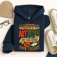 Art Teacher Student School Artist Illustrator Painter Hoodie thumb 4