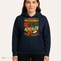 Art Teacher Student School Artist Illustrator Painter Hoodie thumb 5