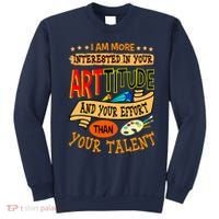 Art Teacher Student School Artist Illustrator Painter Sweatshirt thumb 0
