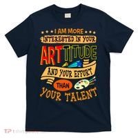 Art Teacher Student School Artist Illustrator Painter T-Shirt thumb 0