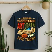 Art Teacher Student School Artist Illustrator Painter T-Shirt thumb 2
