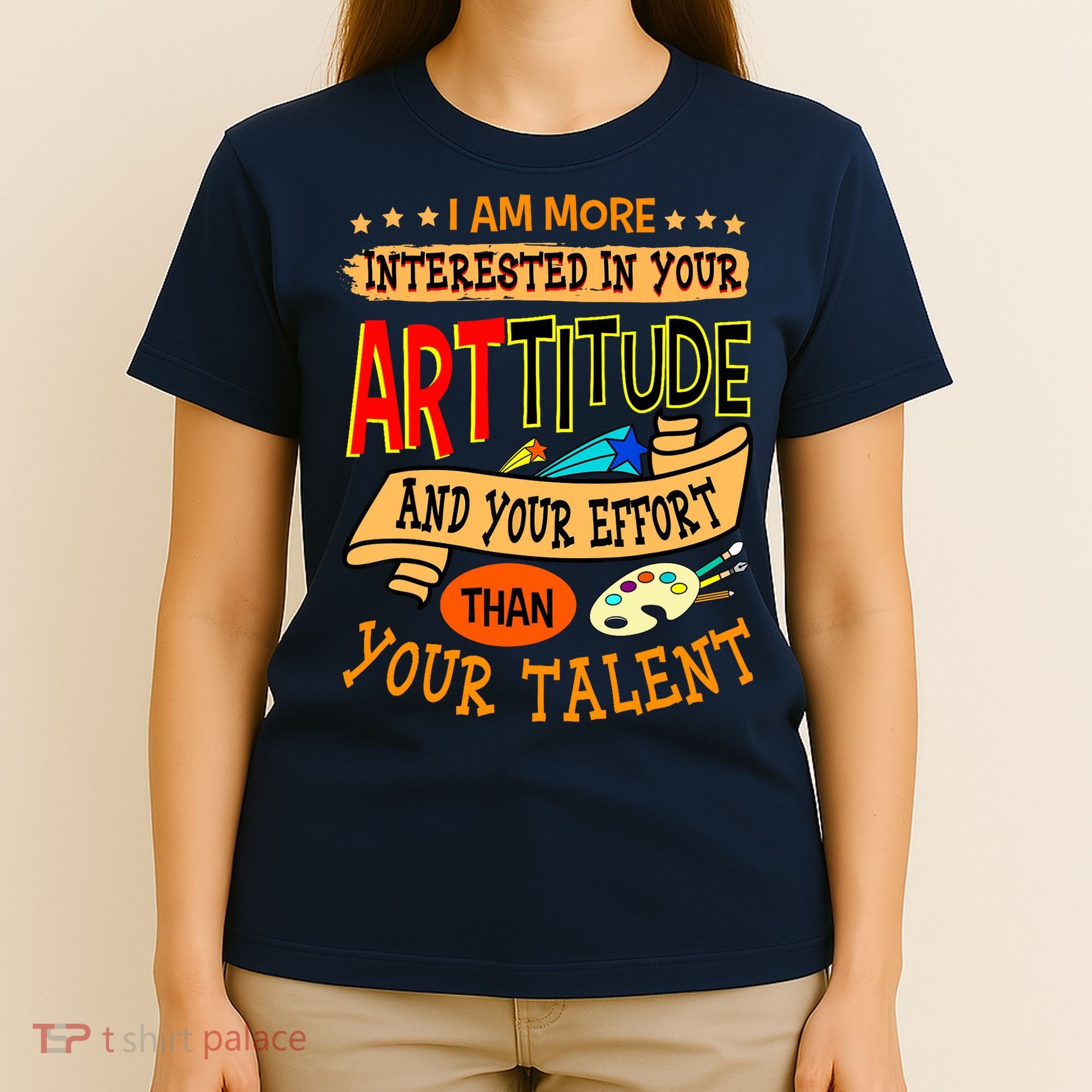 Art Teacher Student School Artist Illustrator Painter T-Shirt