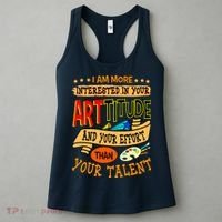 Art Teacher Student School Artist Illustrator Painter Women's Tank Top thumb 3
