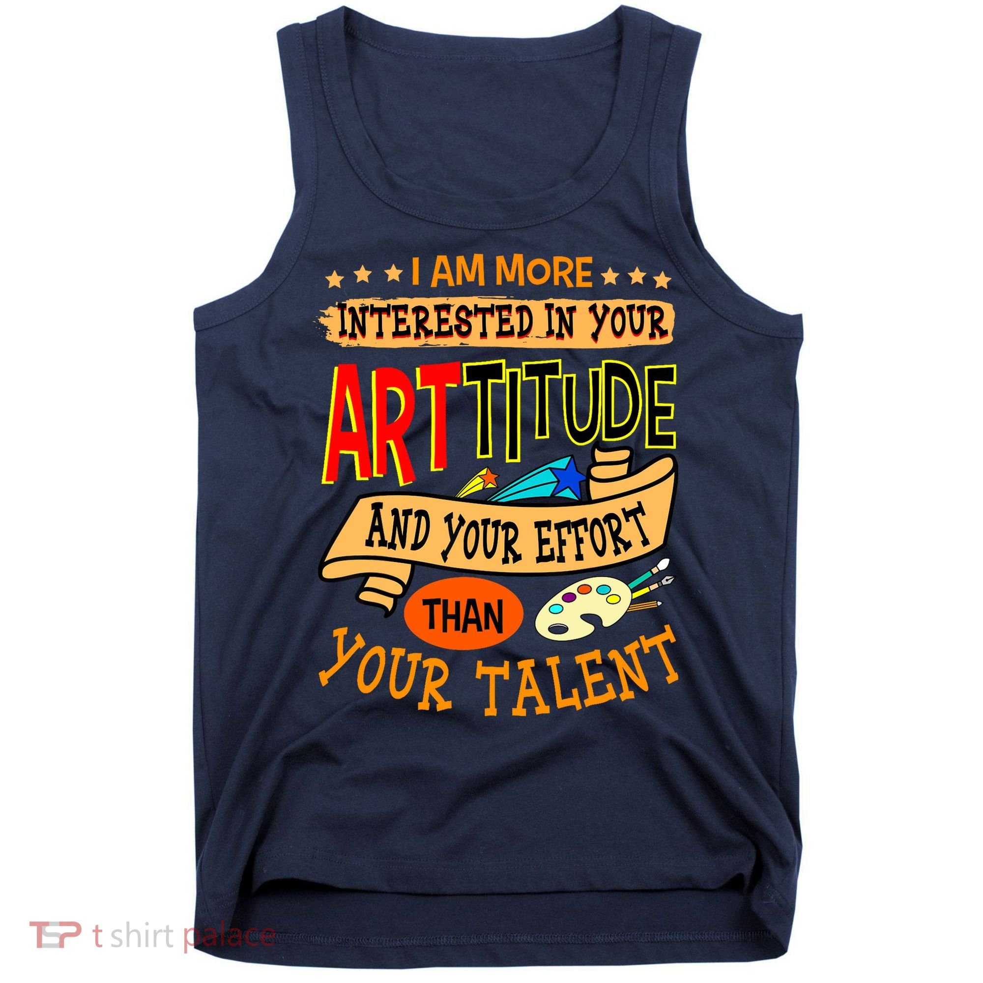 Art Teacher Student School Artist Illustrator Painter Tank Top