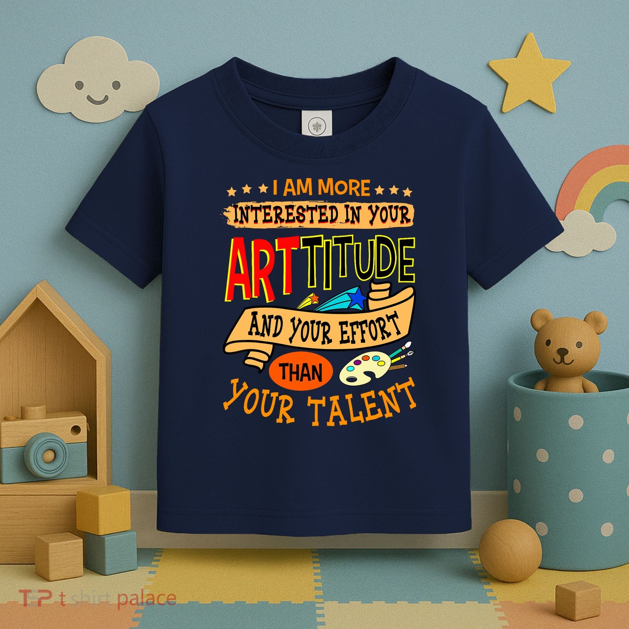 Art Teacher Student School Artist Illustrator Painter Toddler T-Shirt