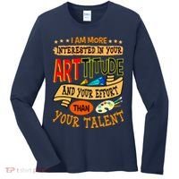 Art Teacher Student School Artist Illustrator Painter Women's Long Sleeve Shirt thumb 0