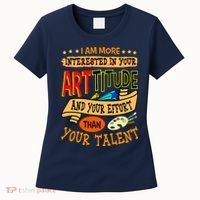 Art Teacher Student School Artist Illustrator Painter Women's T-Shirt thumb 0