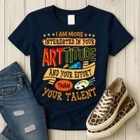 Art Teacher Student School Artist Illustrator Painter Women's T-Shirt thumb 3