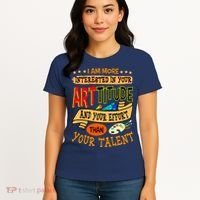 Art Teacher Student School Artist Illustrator Painter Women's T-Shirt thumb 4