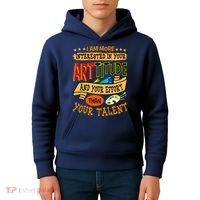 Art Teacher Student School Artist Illustrator Painter Kids Hoodie thumb 4