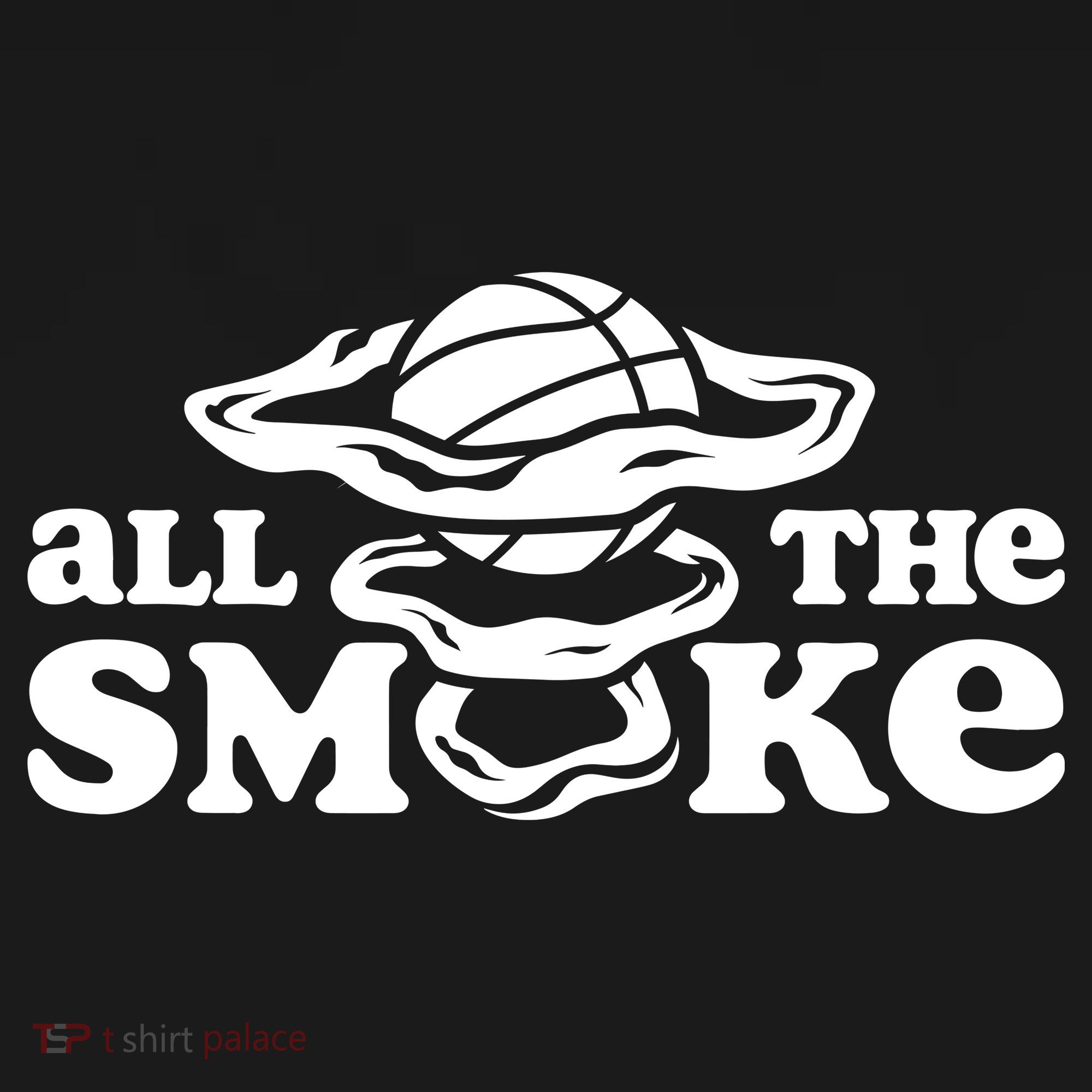 All The Smoke Funny Basketball Podcast Backpack