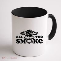 All The Smoke Funny Basketball Podcast Coffee Mug thumb 1