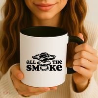 All The Smoke Funny Basketball Podcast Coffee Mug thumb 3