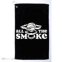 All The Smoke Funny Basketball Podcast Golf Towel thumb 0
