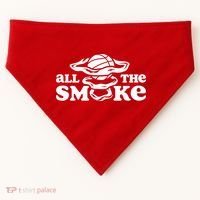 All The Smoke Funny Basketball Podcast USA-Made Doggie Bandana thumb 0