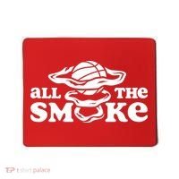All The Smoke Funny Basketball Podcast Mousepad thumb 0
