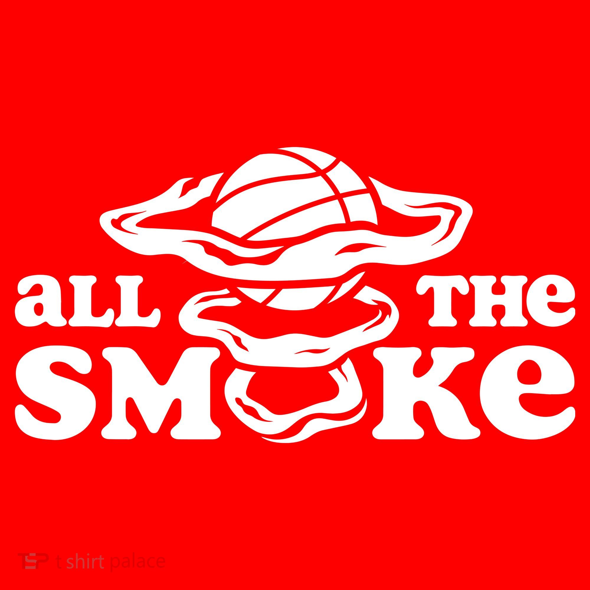 All The Smoke Funny Basketball Podcast Women's Tank Top