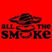 All The Smoke Funny Basketball Podcast Santa Hat thumb 1