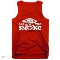 All The Smoke Funny Basketball Podcast Tank Top thumb 0