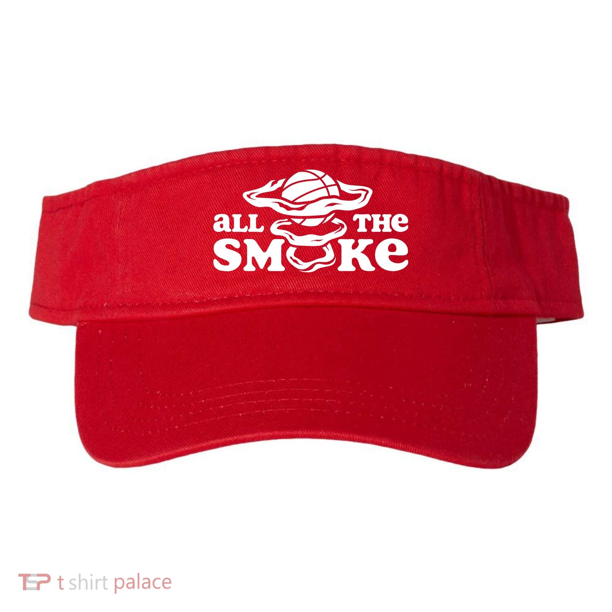 All The Smoke Funny Basketball Podcast Visor