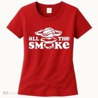 All The Smoke Funny Basketball Podcast Women's T-Shirt thumb 0