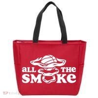 All The Smoke Funny Basketball Podcast Tote Bag thumb 0