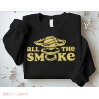 All The Smoke Funny Basketball Podcast Sweatshirt thumb 2