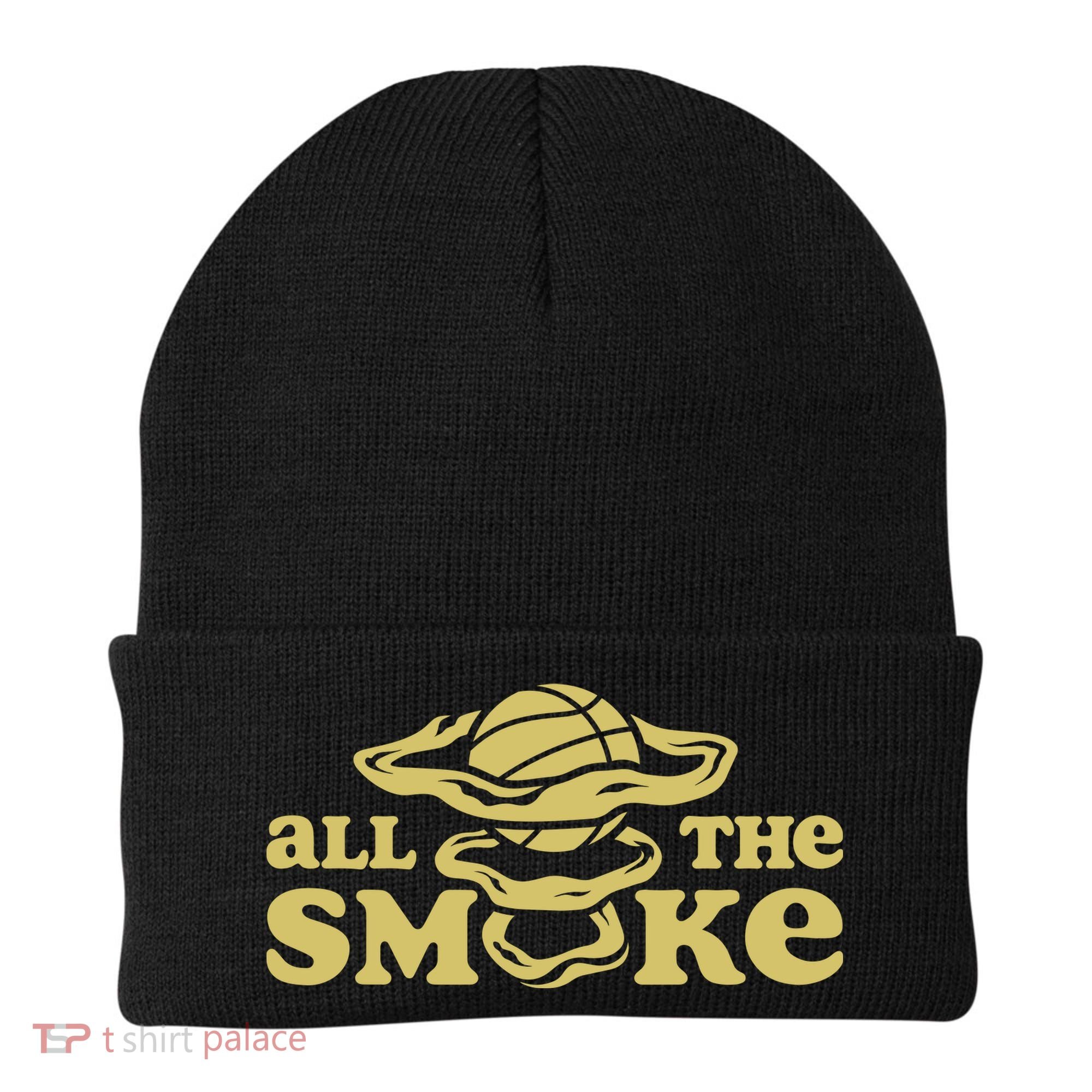 All The Smoke Funny Basketball Podcast Beanie