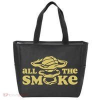 All The Smoke Funny Basketball Podcast Tote Bag thumb 0