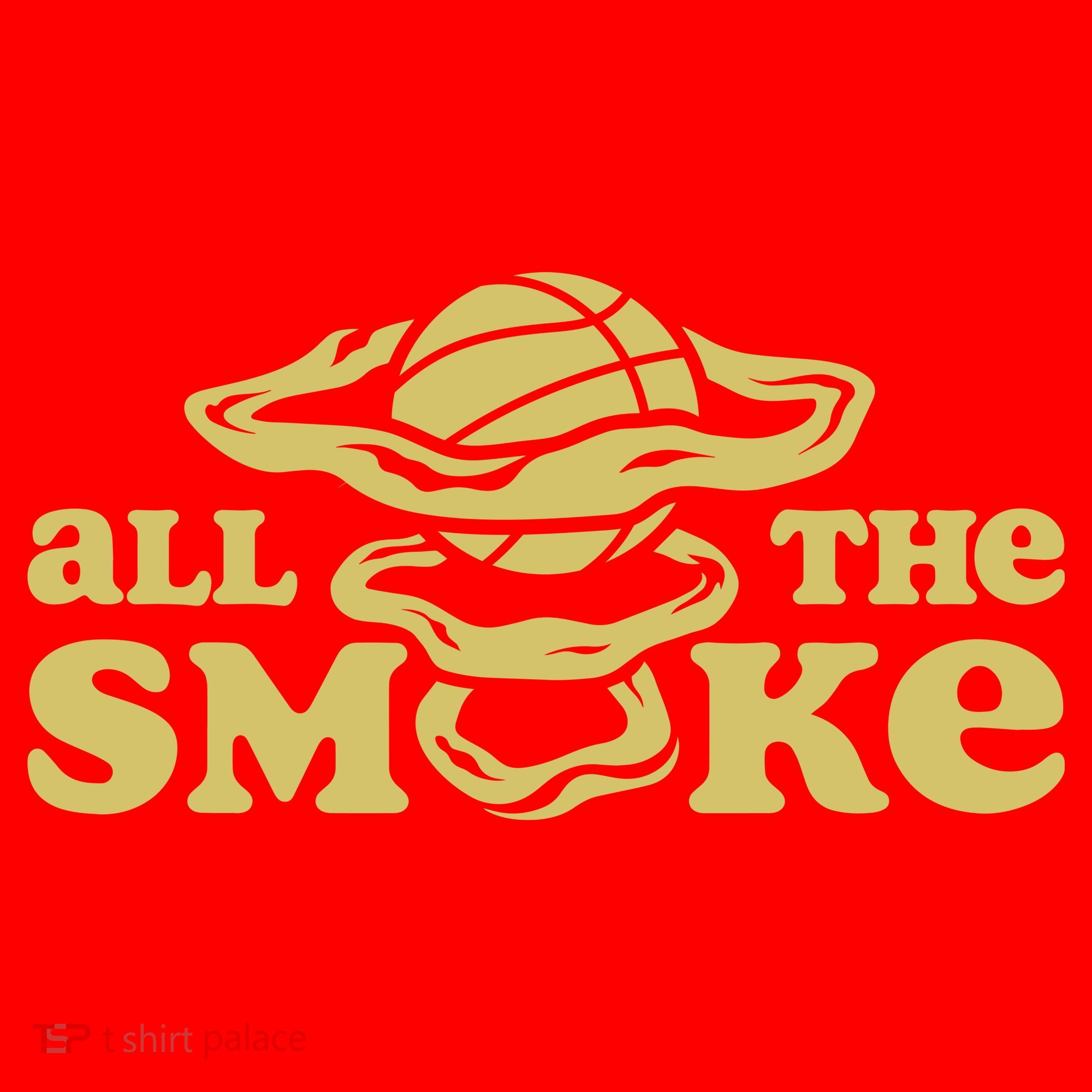 All The Smoke Funny Basketball Podcast Santa Hat