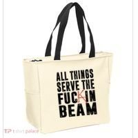 All Things Serve The Fuckin Beam Tote Bag thumb 2