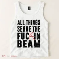 All Things Serve The Fuckin Beam Tank Top thumb 2