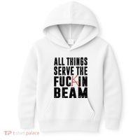 All Things Serve The Fuckin Beam Kids Hoodie thumb 0