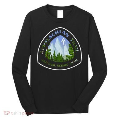 Appalachian Trail Scenic Mountain Views Long Sleeve Shirt