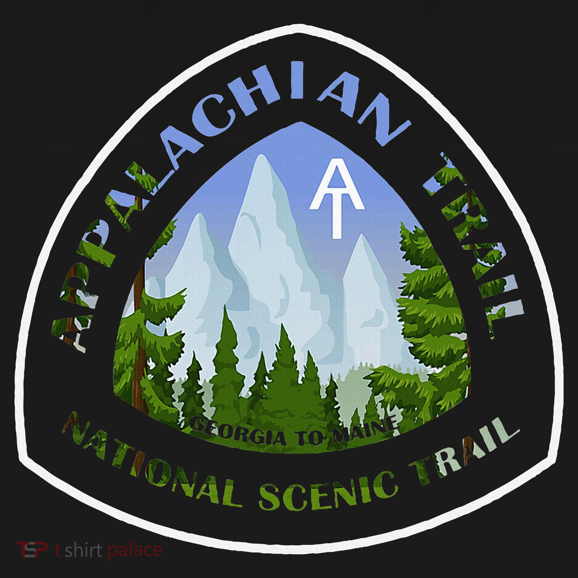 Appalachian Trail Scenic Mountain Views Pajama Set