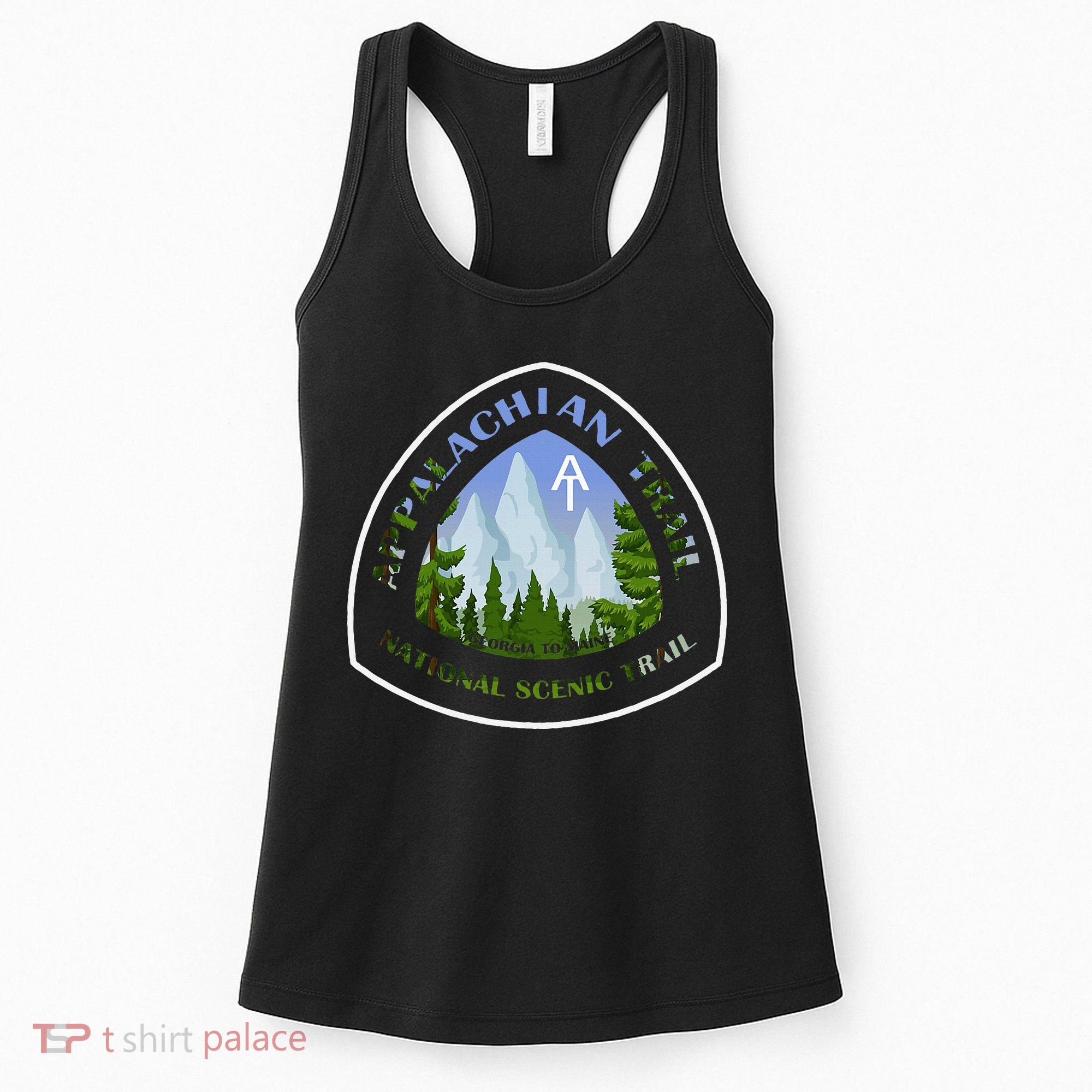 Appalachian Trail Scenic Mountain Views Women's Tank Top