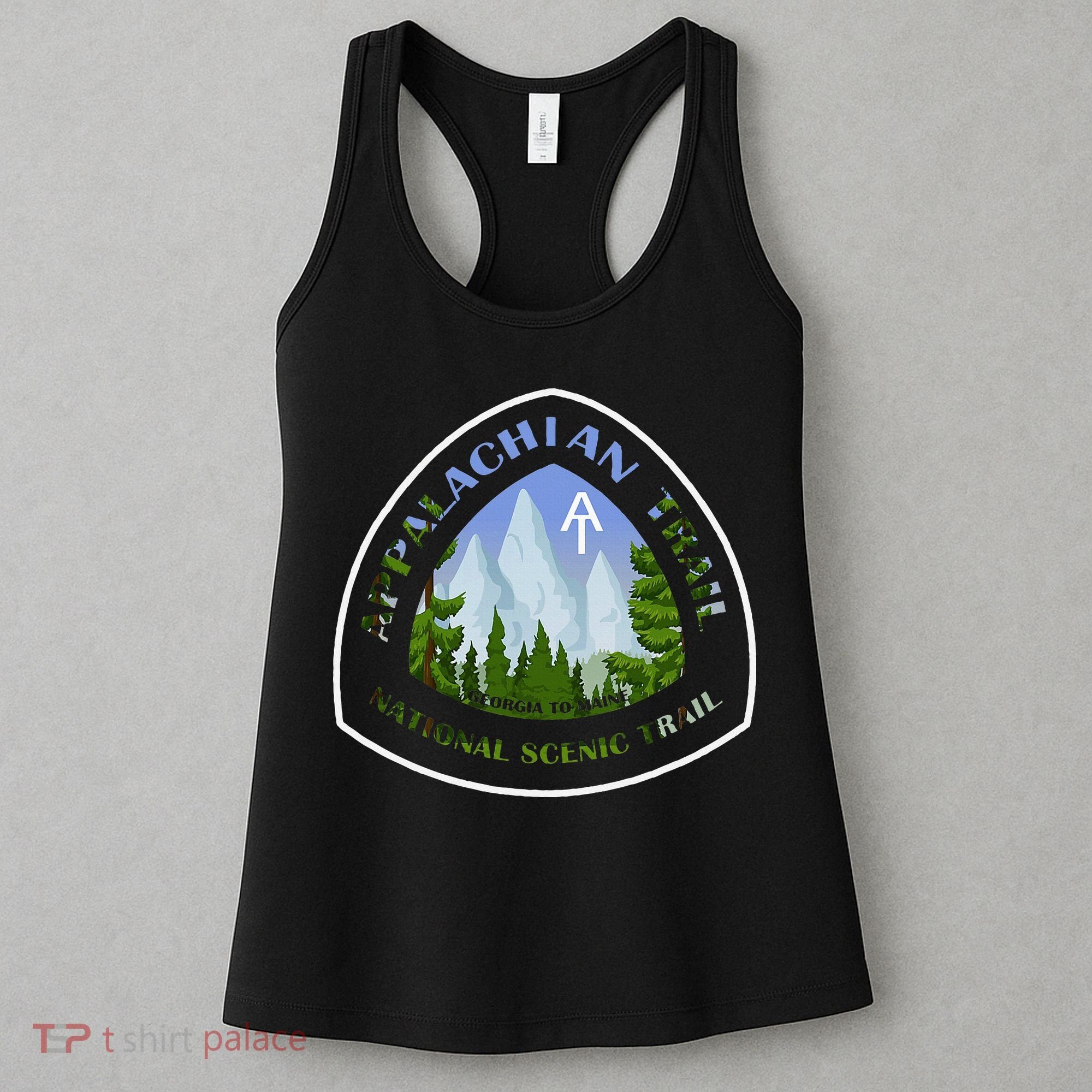 Appalachian Trail Scenic Mountain Views Women's Tank Top