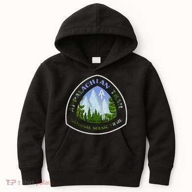 Appalachian Trail Scenic Mountain Views Kids Hoodie