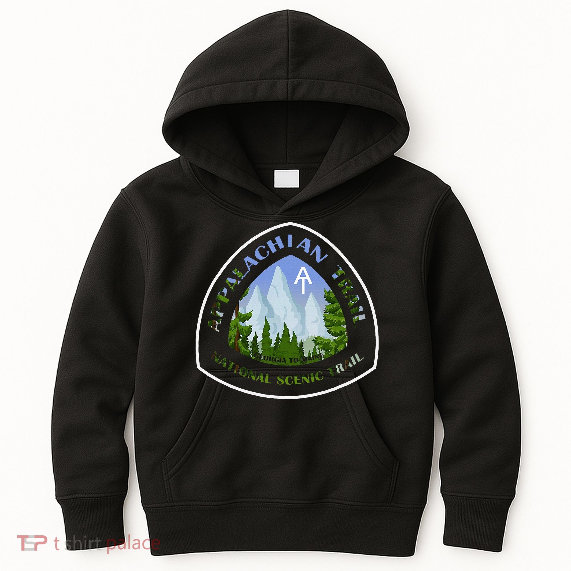 Appalachian Trail Scenic Mountain Views Kids Hoodie