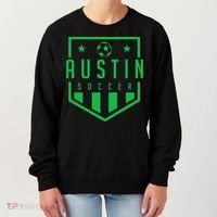 Austin Texas Soccer  Futbol Jersey Kit Badge Match Women's Sweatshirt thumb 0