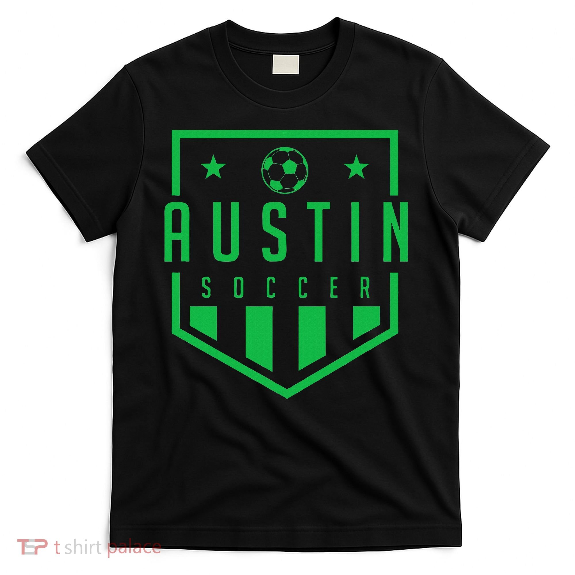 Austin Texas Soccer  Futbol Jersey Kit Badge Match T-Shirt