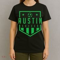 Austin Texas Soccer  Futbol Jersey Kit Badge Match T-Shirt thumb 4