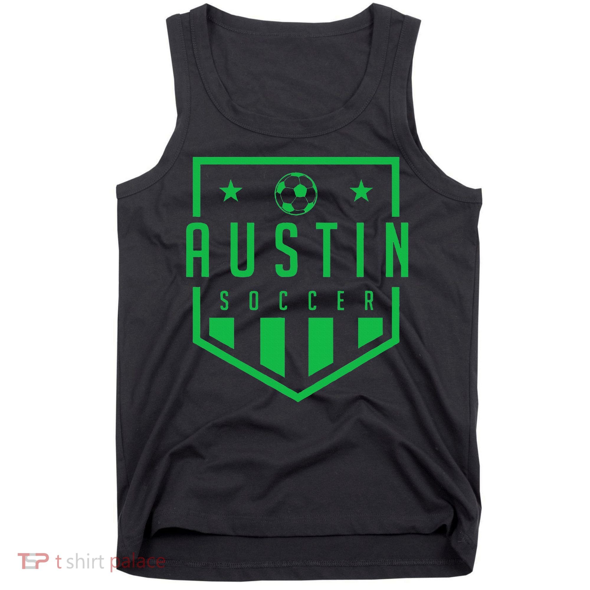 Austin Texas Soccer  Futbol Jersey Kit Badge Match Tank Top