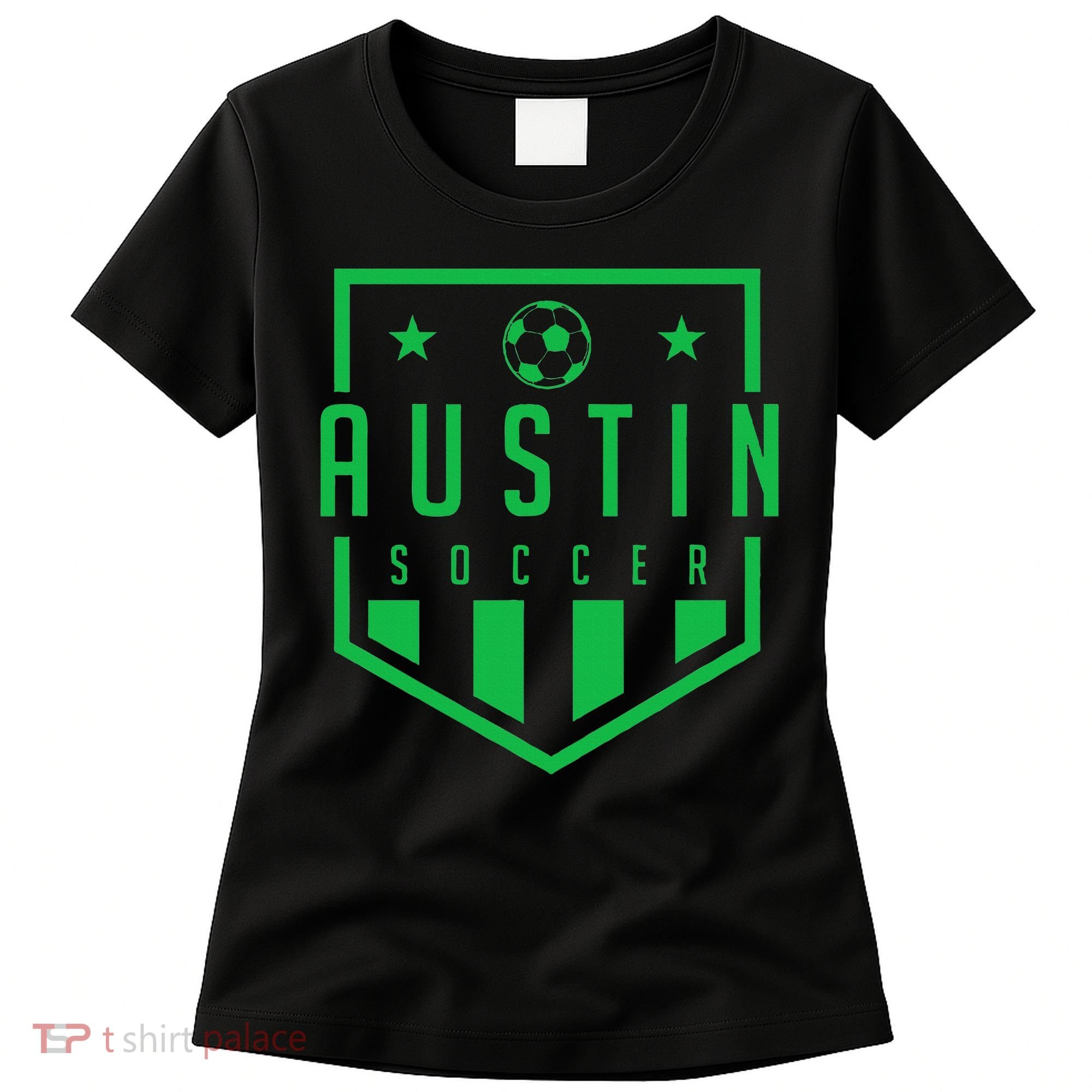 Austin Texas Soccer  Futbol Jersey Kit Badge Match Women's T-Shirt